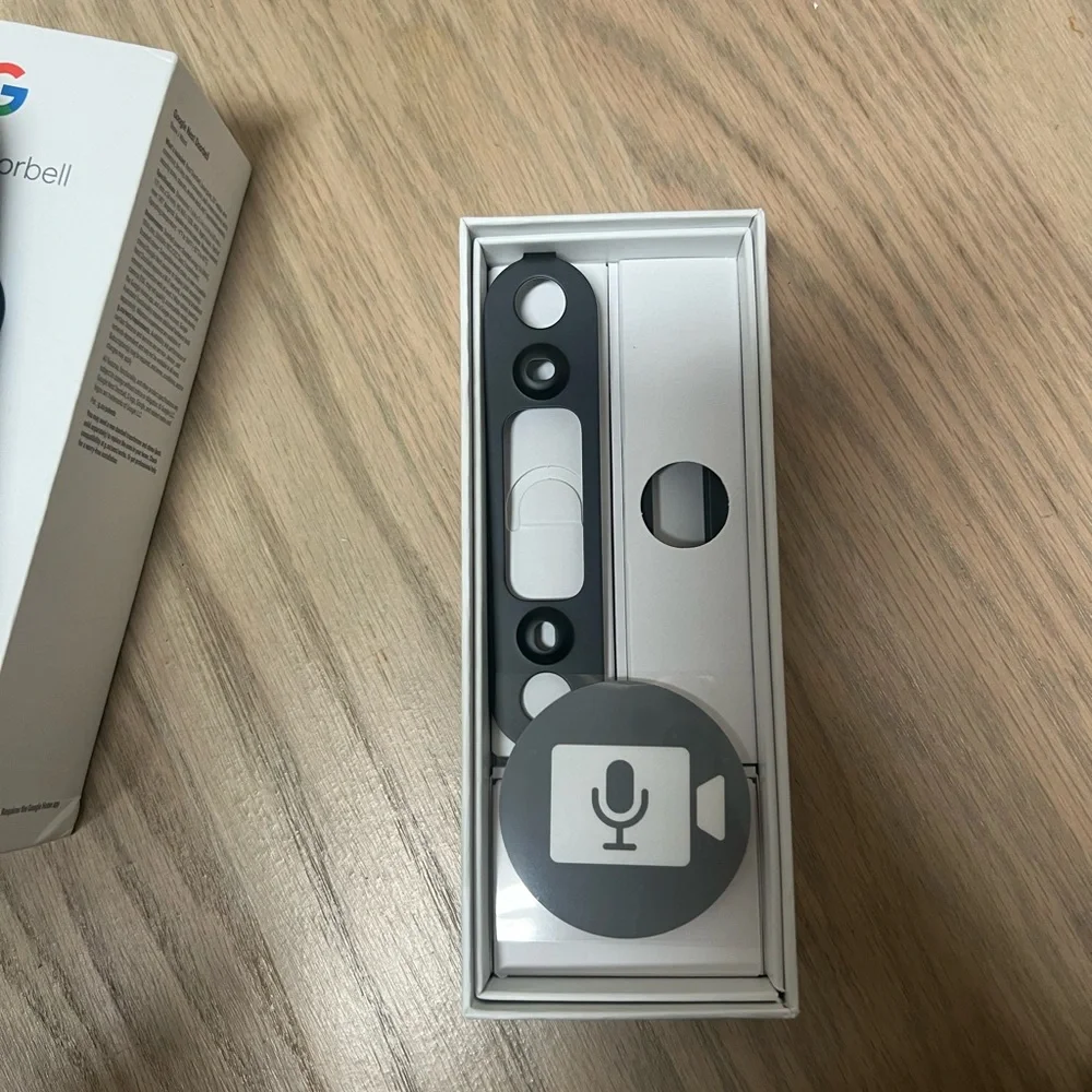 NEW Google Nest Doorbell - (Wired, 2nd Gen) - Wired Video Doorbell Camera Snow